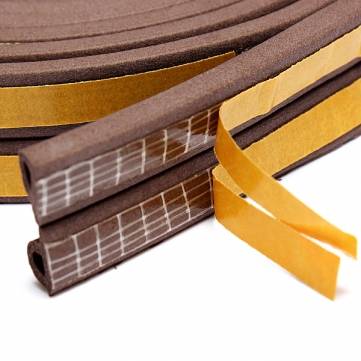 Self adhesive rubber seal strip for door & window